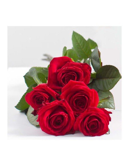 Fascio rose rosse
