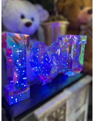 I LOVE YOU LED