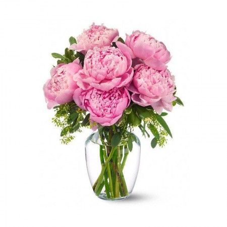 Elegant bouquet di peonie